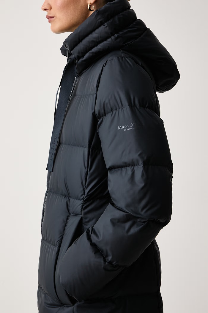 Kurtka puchowa damska Marc O'Polo 5000011707 granatowy