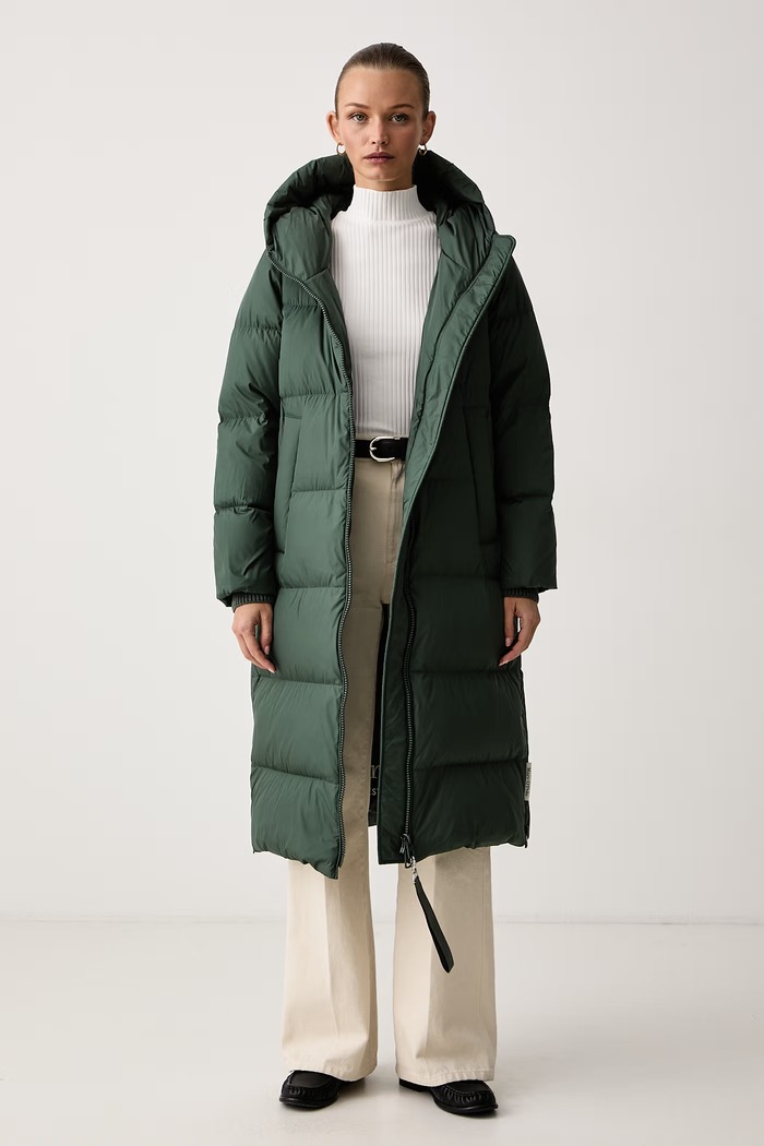 Marc O'Polo Kurtka puchowa damska 5000011704 zielony AW26