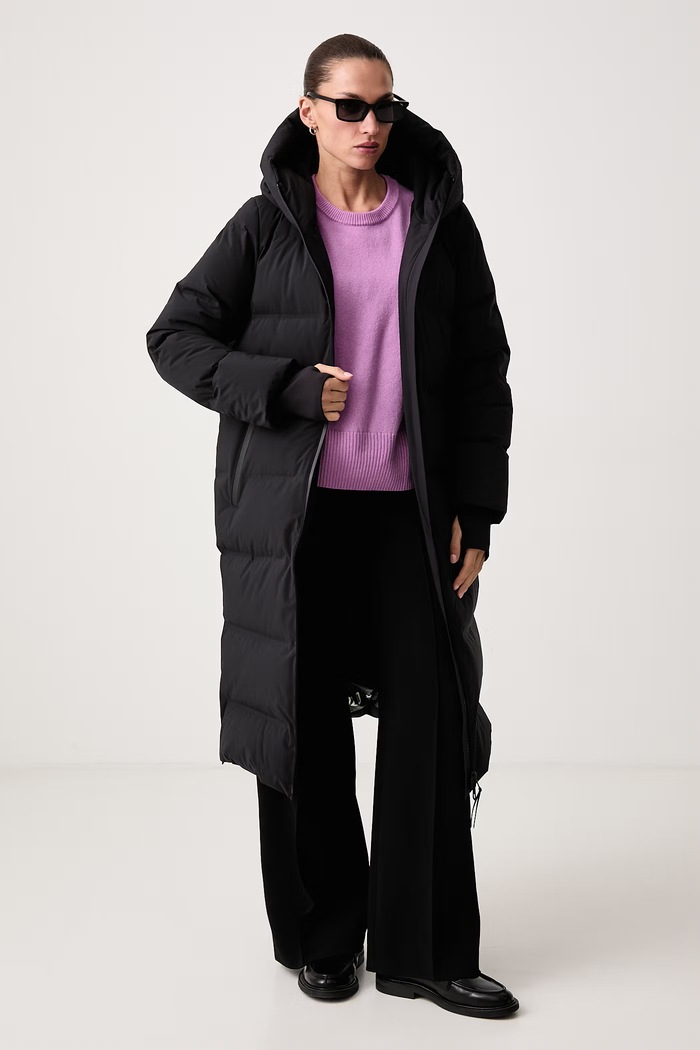 Marc O'Polo Kurtka puchowa damska 5000011702 czarny AW26