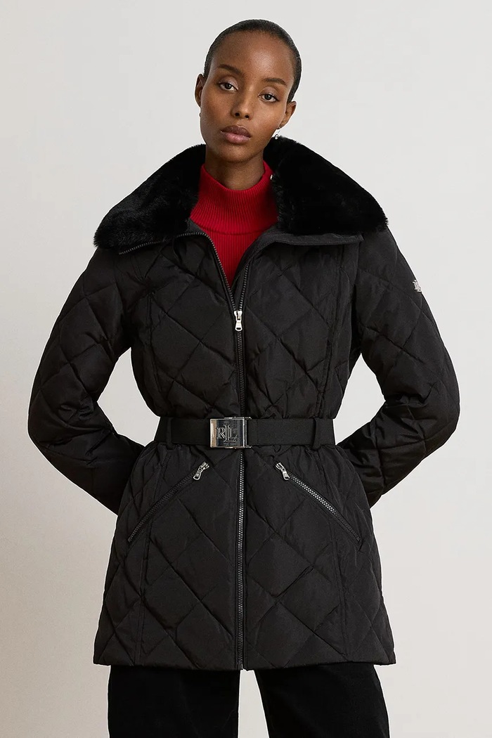 Lauren Ralph Lauren Kurtka damska czarny 297P23481