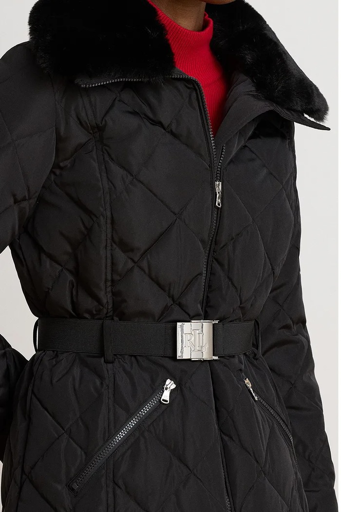 Kurtka damska Lauren Ralph Lauren 297P23481 czarny