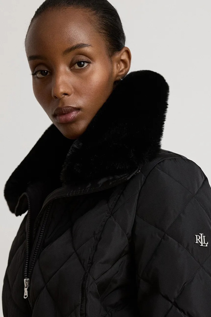 Kurtka damska Lauren Ralph Lauren czarny 297P23481