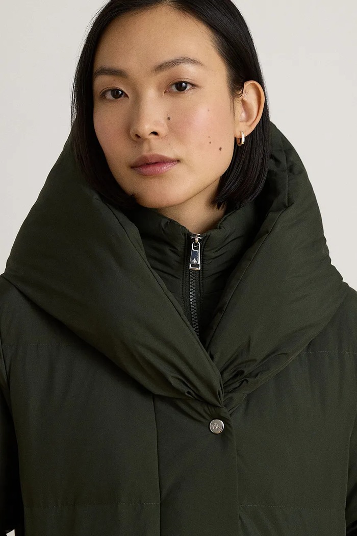 Kurtka puchowa damska Lauren Ralph Lauren 297P23473 zielony
