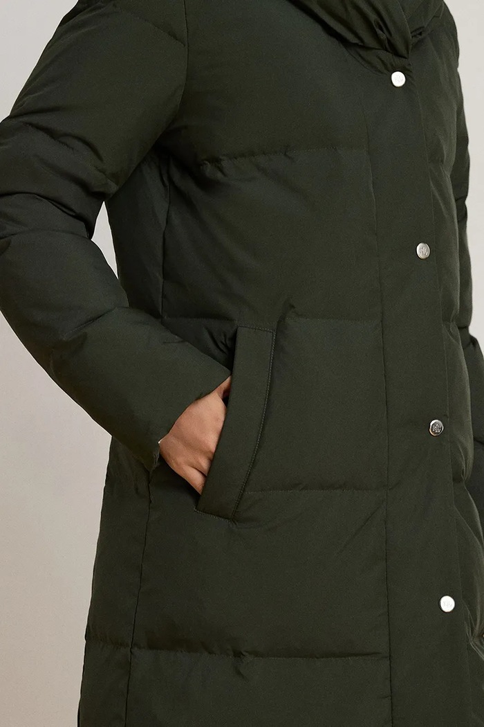 Kurtka puchowa damska Lauren Ralph Lauren zielony 297P23473