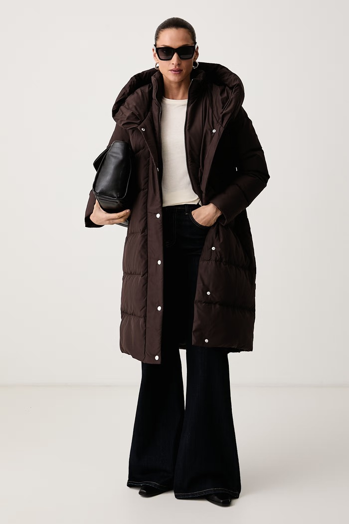 Lauren Ralph Lauren Kurtka puchowa damska 297P23473 brązowy AW26