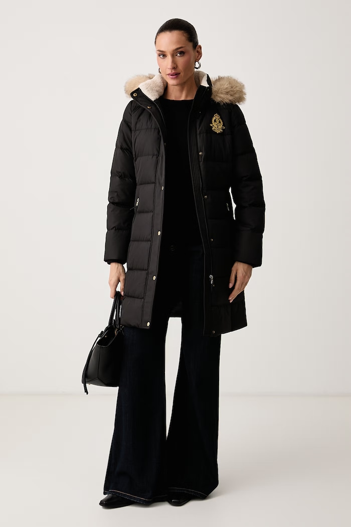 Lauren Ralph Lauren Kurtka damska 297P23455 czarny AW26