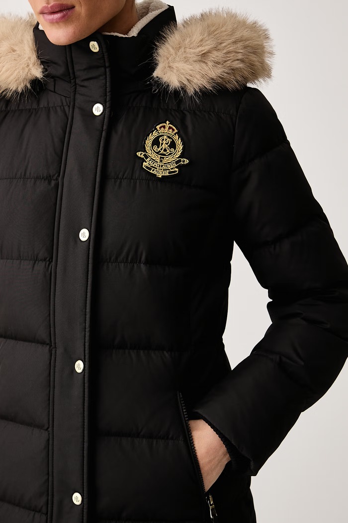 Kurtka damska Lauren Ralph Lauren 297P23455 czarny