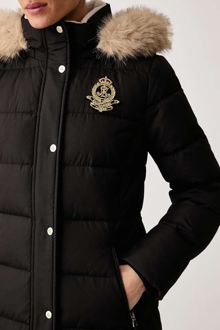 Kurtka damska Lauren Ralph Lauren 297P23455 czarny