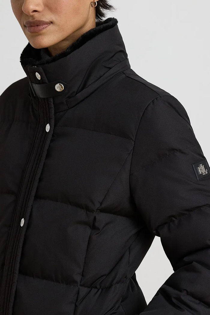 Kurtka puchowa damska Lauren Ralph Lauren 297P23454 czarny