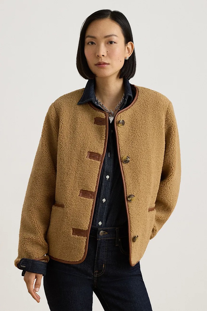 Lauren Ralph Lauren Kurtka damska brązowy 297P23442
