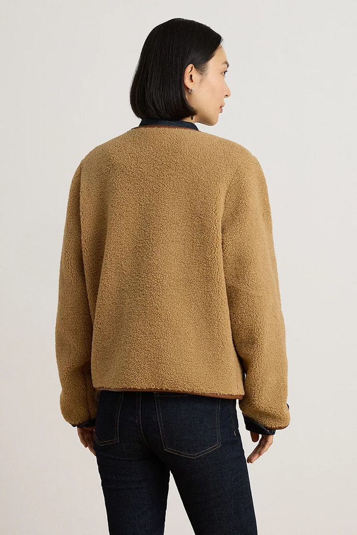 Lauren Ralph Lauren Kurtka damska 297P23442 brązowy AW26