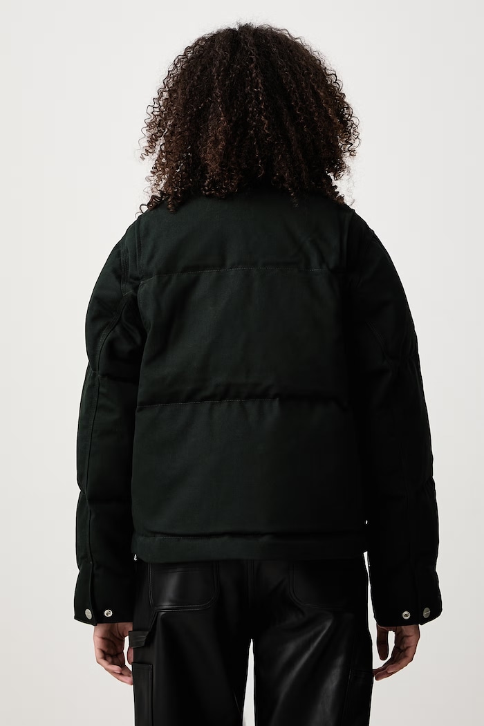 Odzież Carhartt WIP Raymond Jacket kurtka zimowa damska bawełniana I037039 zielony