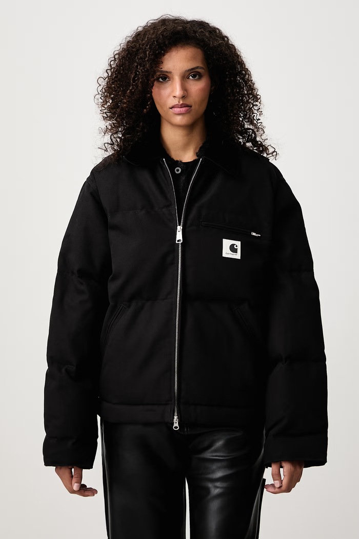 Carhartt WIP Raymond Jacket kurtka zimowa damska bawełniana czarny I037039