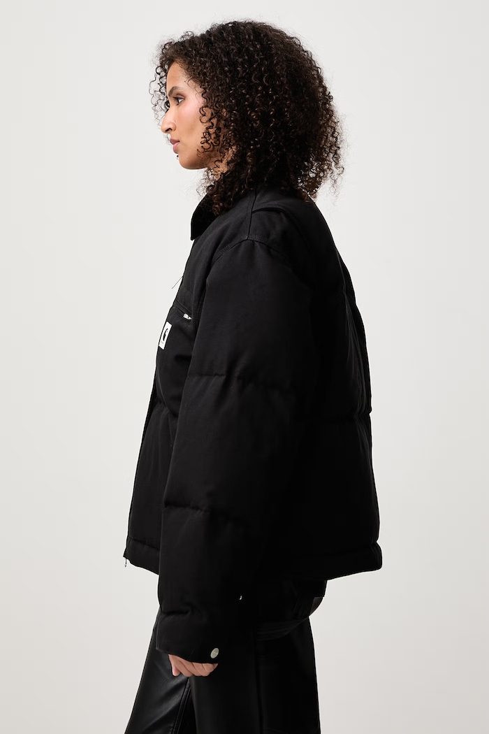 Carhartt WIP Raymond Jacket kurtka zimowa damska bawełniana I037039 czarny AW26