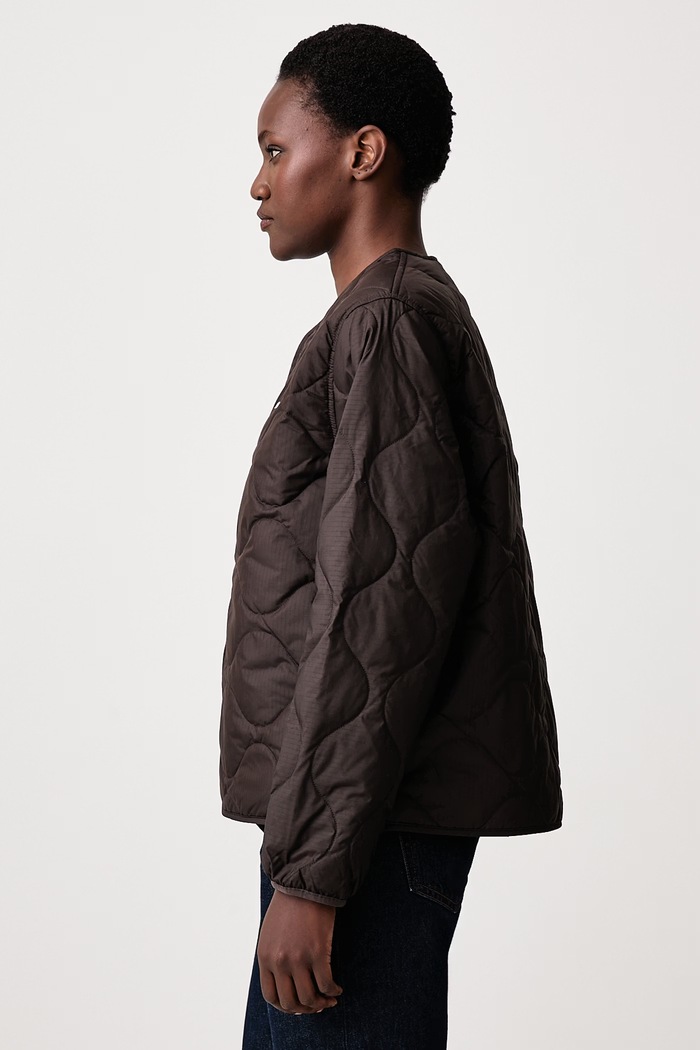 Skye Liner quilted jacket Women's Carhartt WIP I037046 brown