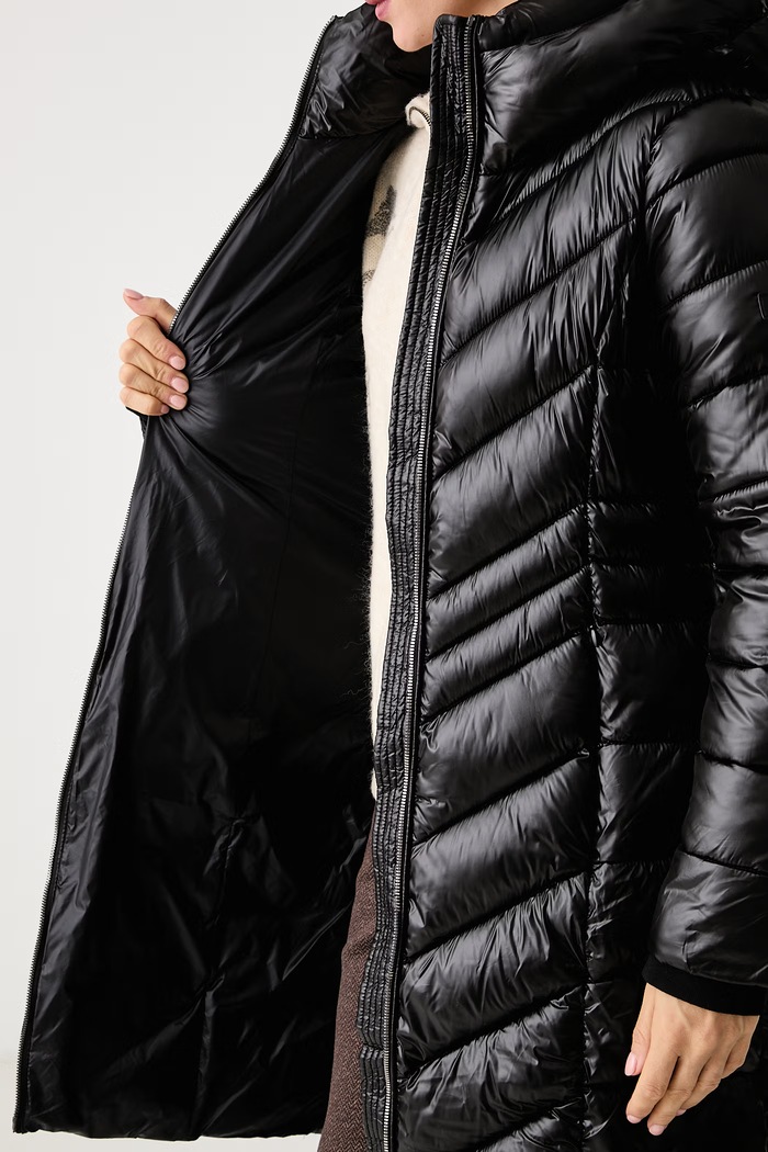 DKNY Długa kurtka damska DLEMPW58