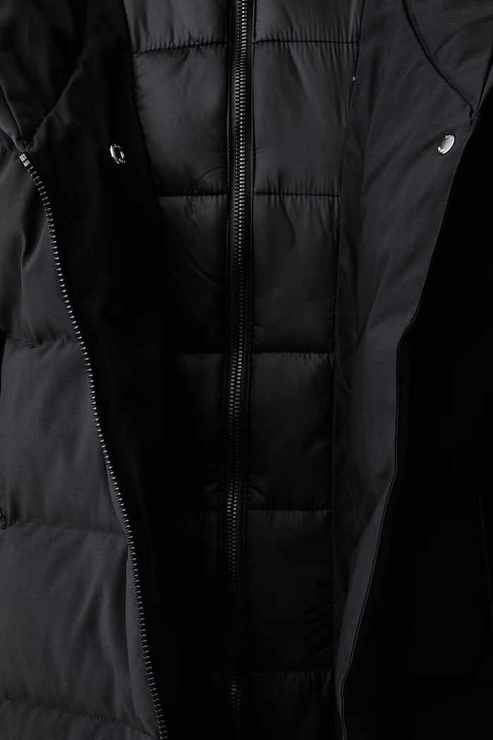 Kurtka pikowana damska DKNY czarny DLEMPV01