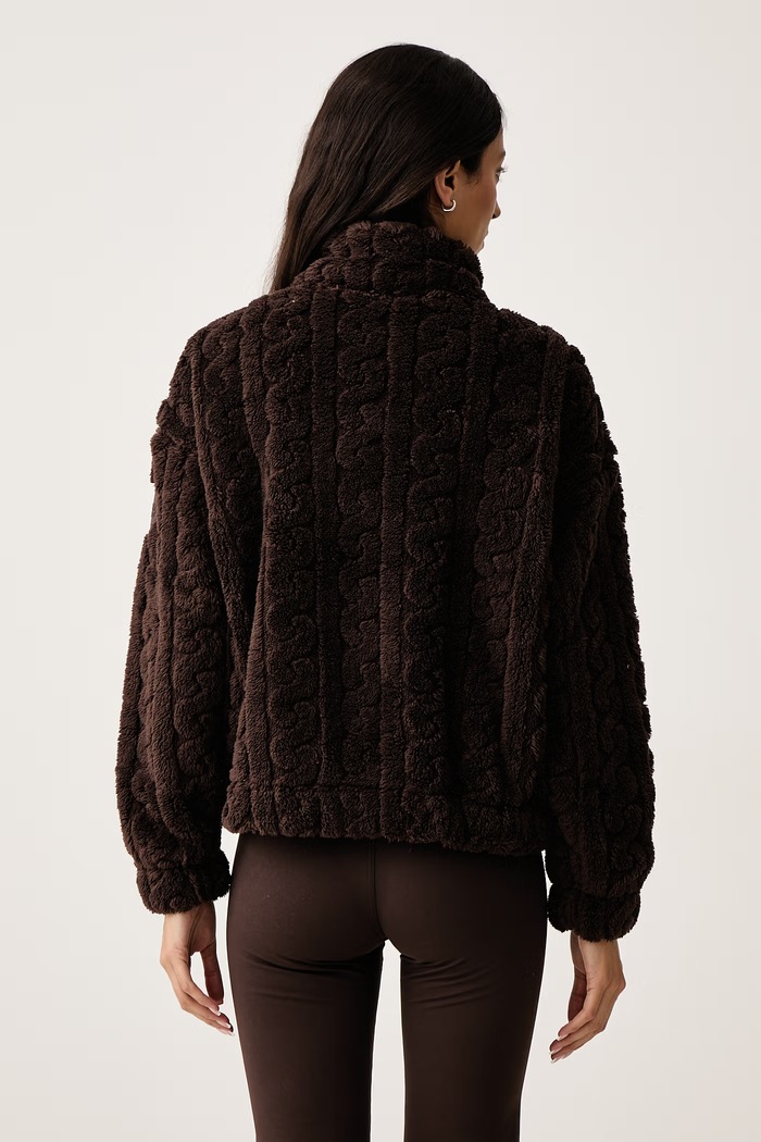 Odzież DKNY Bluza polarowa damska DP6J9737 brązowy