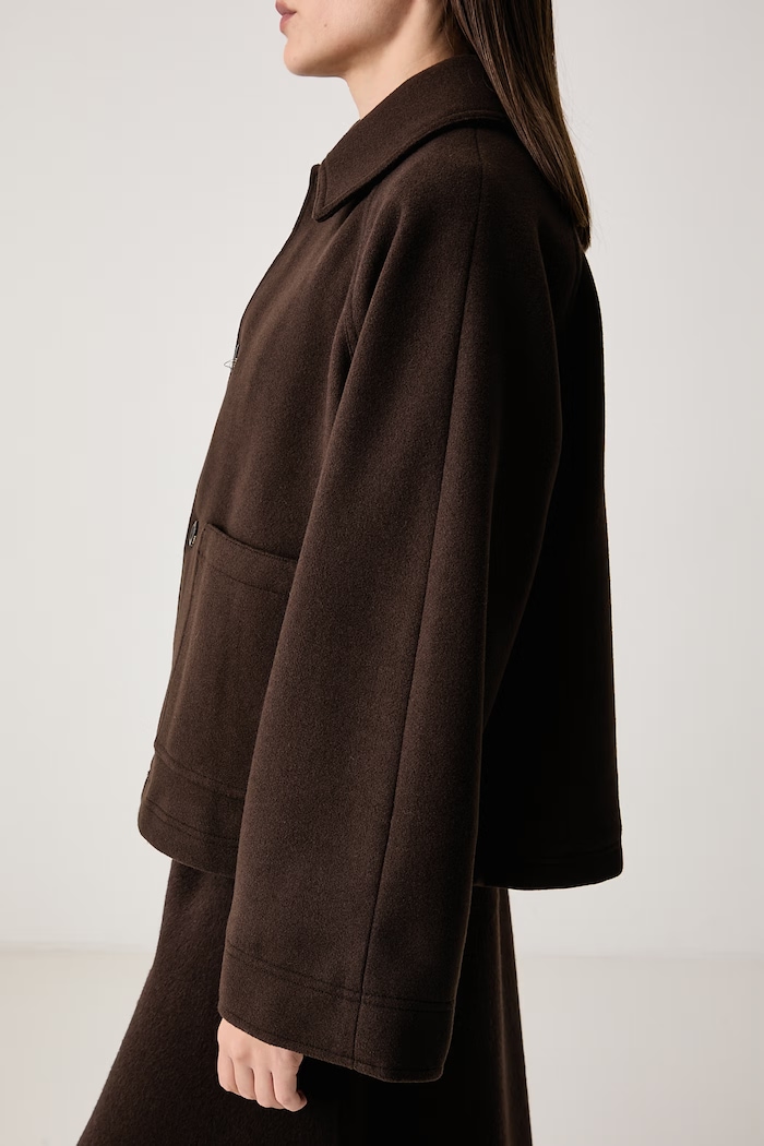 Kurtka przejściowa DKNY DJ6J6316 brązowy