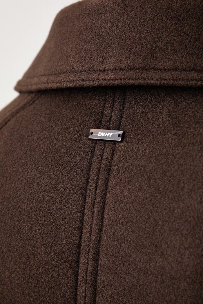 Kurtka przejściowa DKNY brązowy DJ6J6316