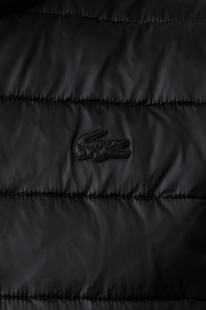 Bezrękawnik damski Lacoste czarny BF0602