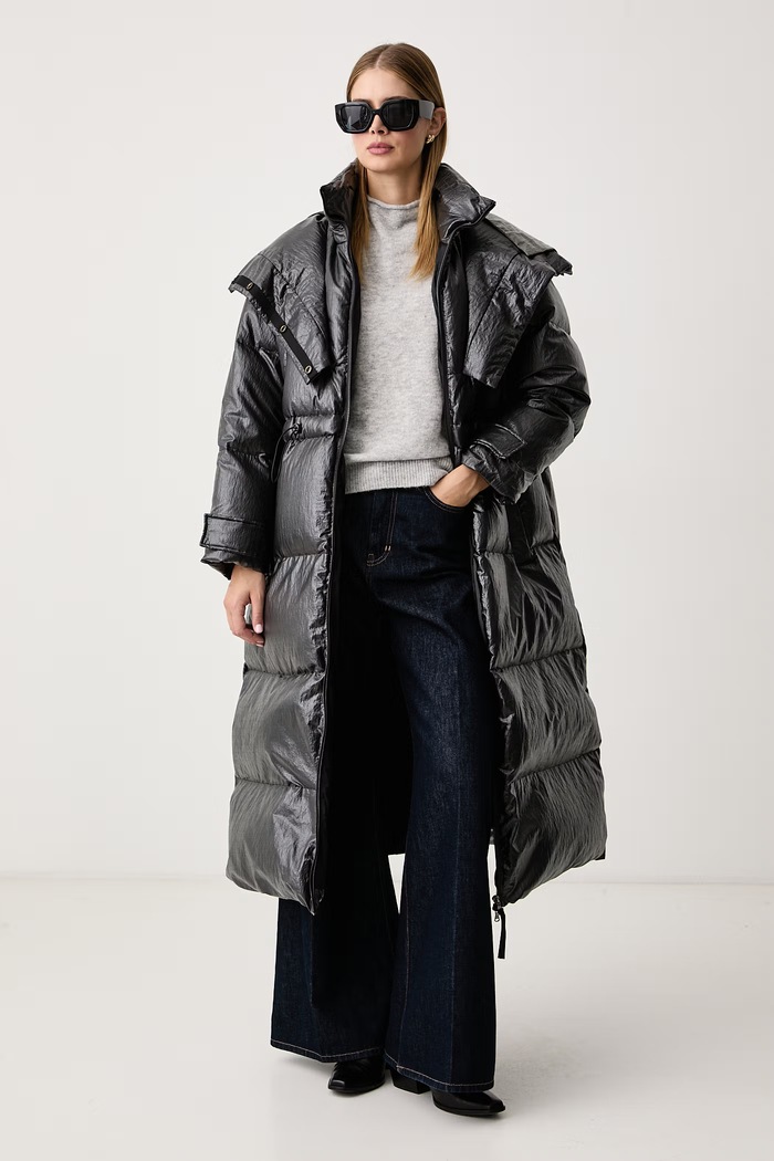 Max&Co. Kurtka puchowa damska MCLLAGO 2628496022200 czarny AW26