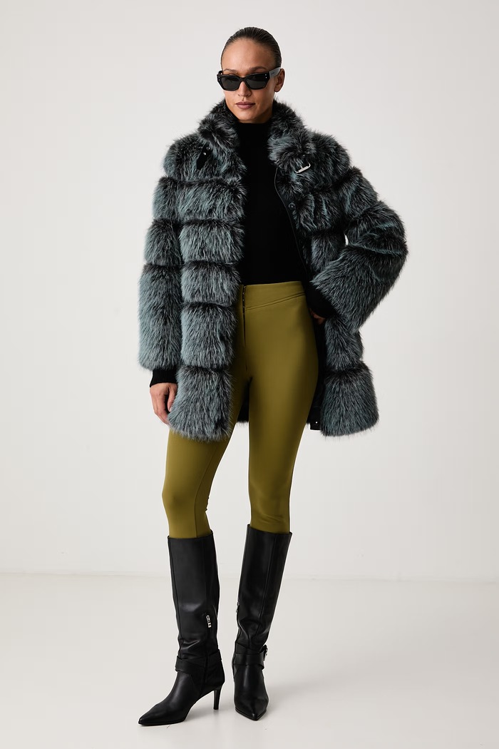 Patrizia Pepe Płaszcz damski 2O0196.E077 niebieski AW26