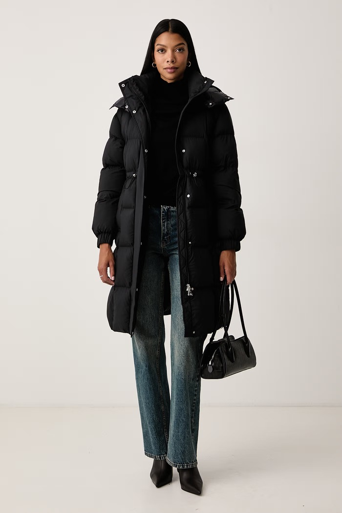 Patrizia Pepe Kurtka pikowana damska 2O0162.C0275 czarny AW26