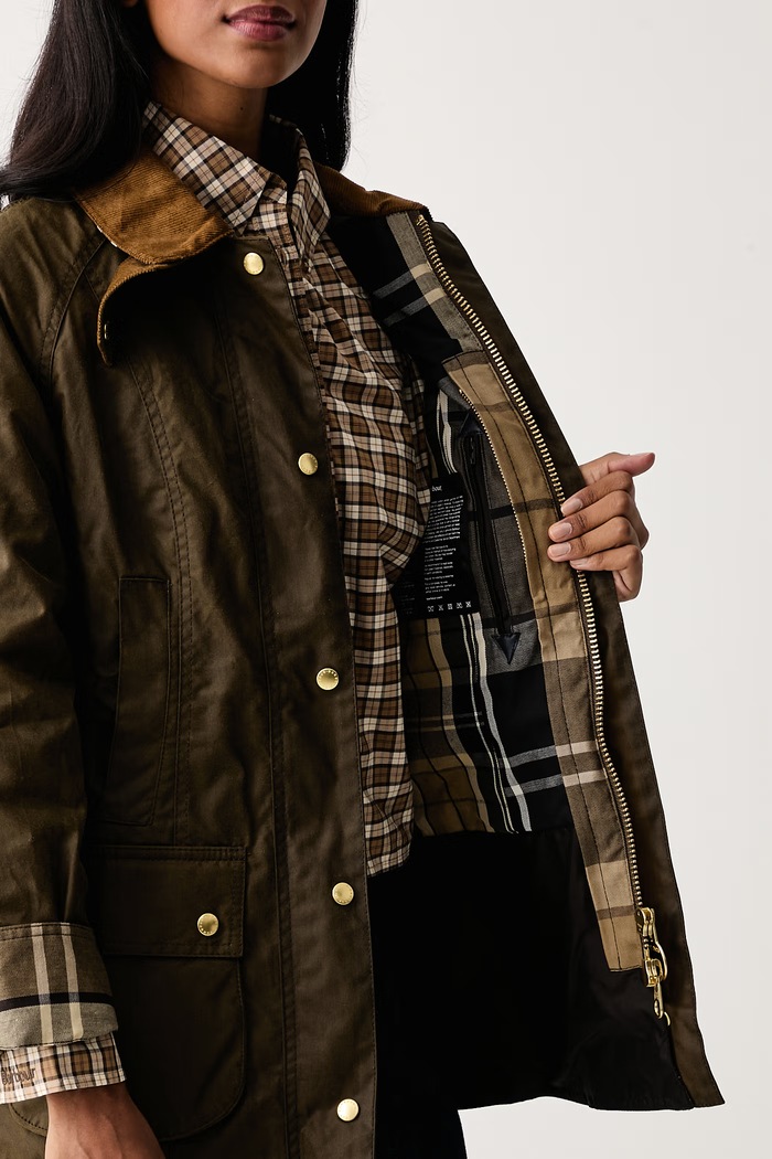 Barbour Kurtka przejściowa damska bawełniana Beadnell LWX1596