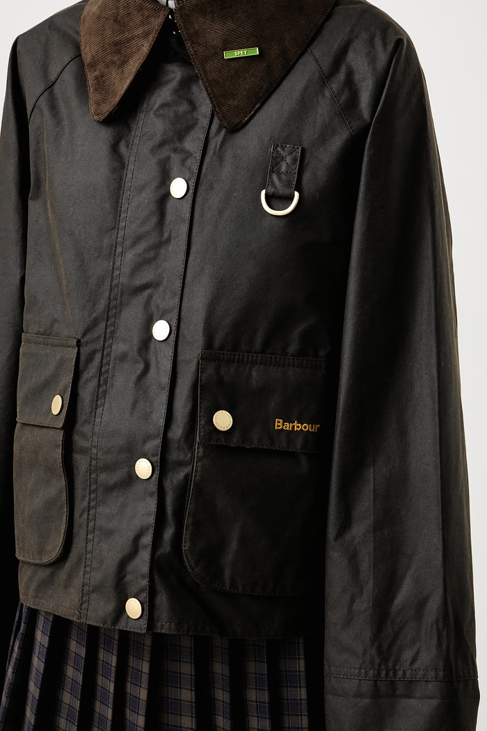 Kurtka damska bawełniana Barbour LWX1595 zielony