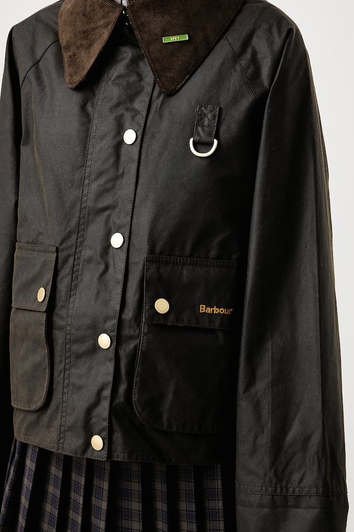 Kurtka damska bawełniana Barbour LWX1595 zielony
