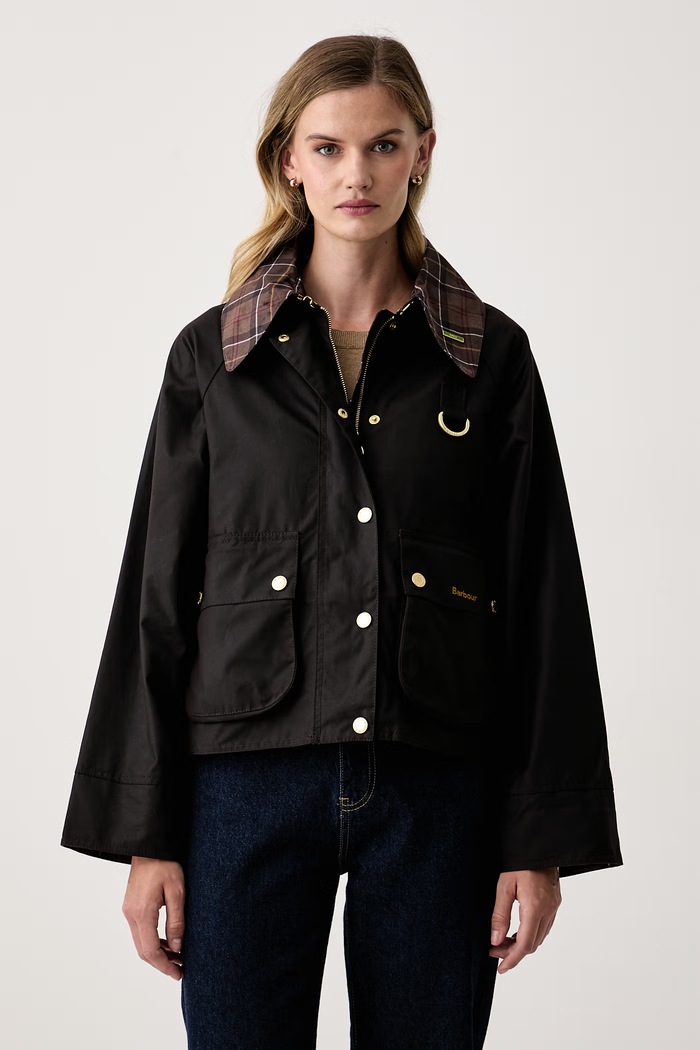 Barbour kurtka damska woskowana brązowy LWX1581
