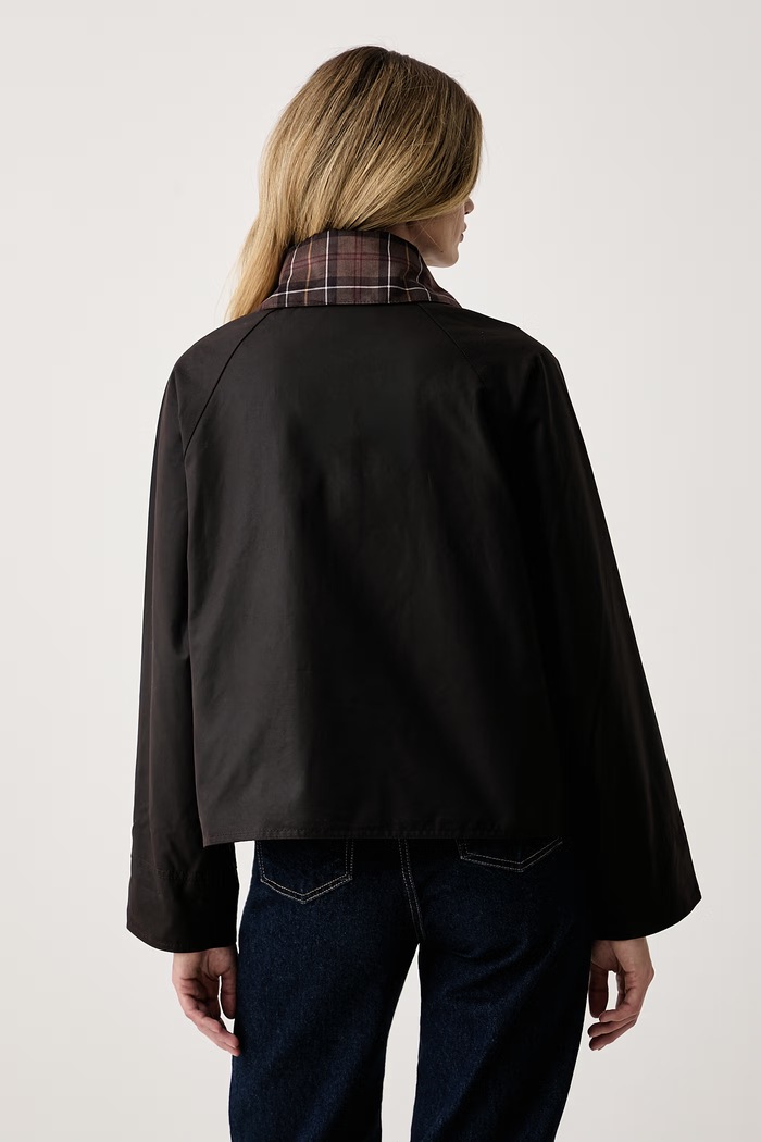 Odzież Barbour kurtka damska woskowana LWX1581 brązowy