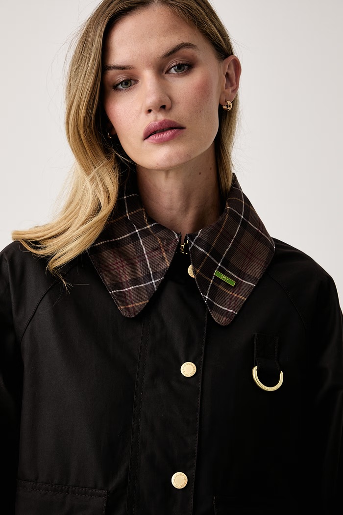 Barbour kurtka damska woskowana brązowy LWX1581