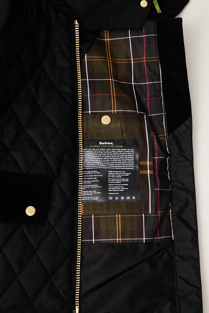 Barbour Krótka kurtka damska bawełniana LWX1580