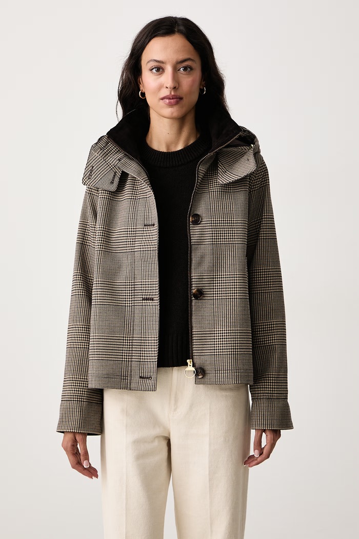Barbour Kurtka damska Connie brązowy LSP0358