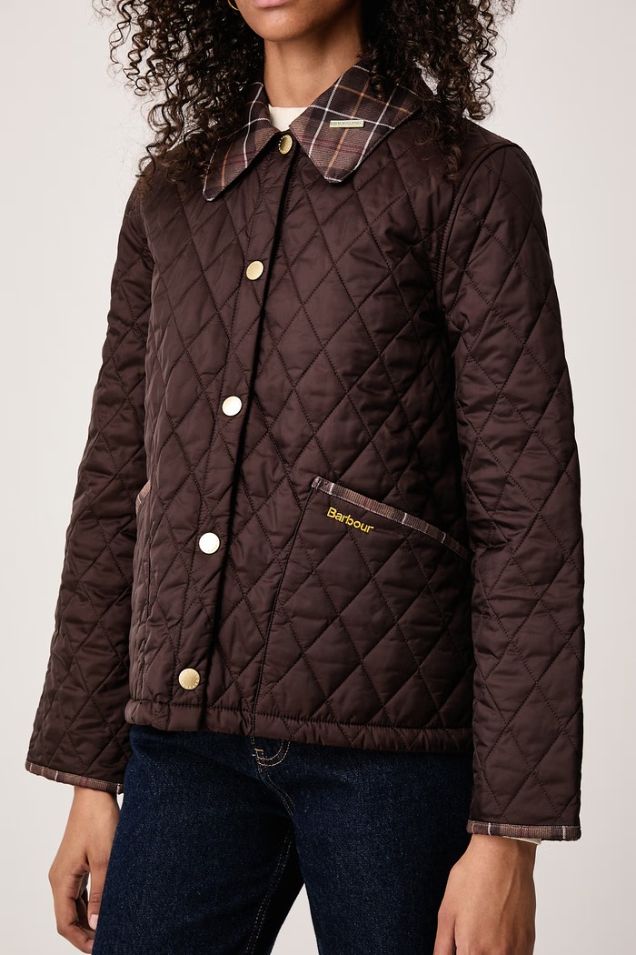 Kurtka damska Barbour LQU1934 brązowy