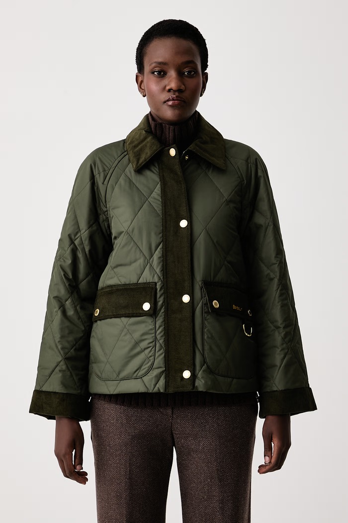 Barbour Kurtka damska Kilnwick zielony LQU1933
