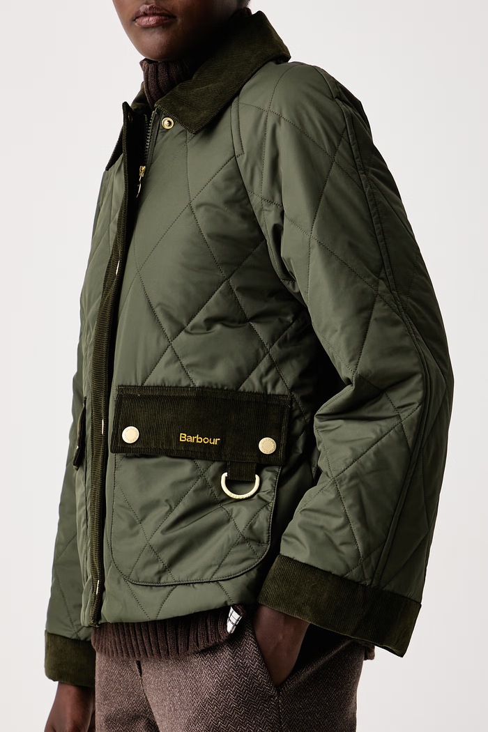 Kurtka damska Kilnwick Barbour LQU1933 zielony
