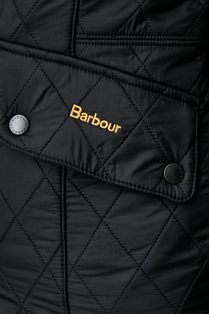Barbour μεταβατικό μπουφάν γυναικείο Cavalry LQU0087 μαύρο