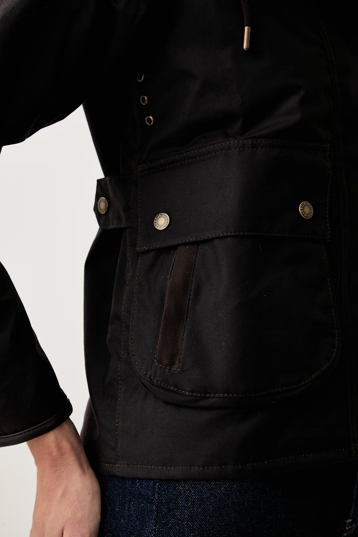 Barbour Krótka kurtka damska bawełniana Georgette LWX1594