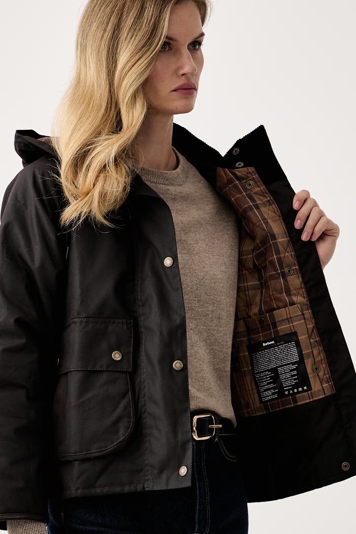 Barbour Krótka kurtka damska bawełniana Georgette LWX1594