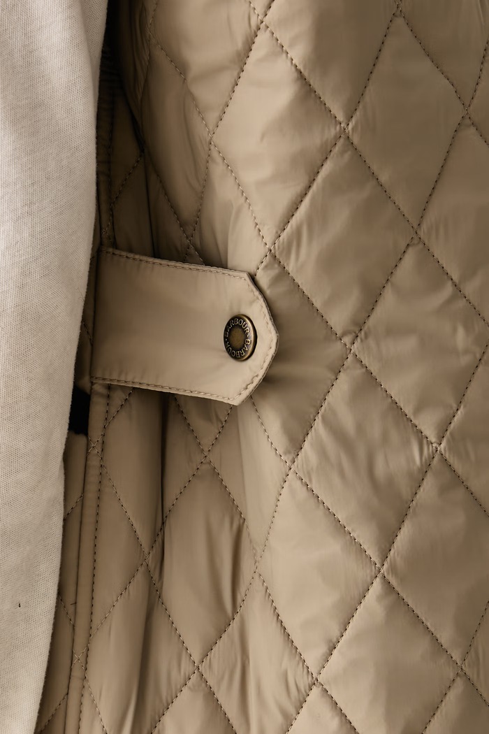 Bezrękawnik damski Darwen Barbour beżowy LGI0229