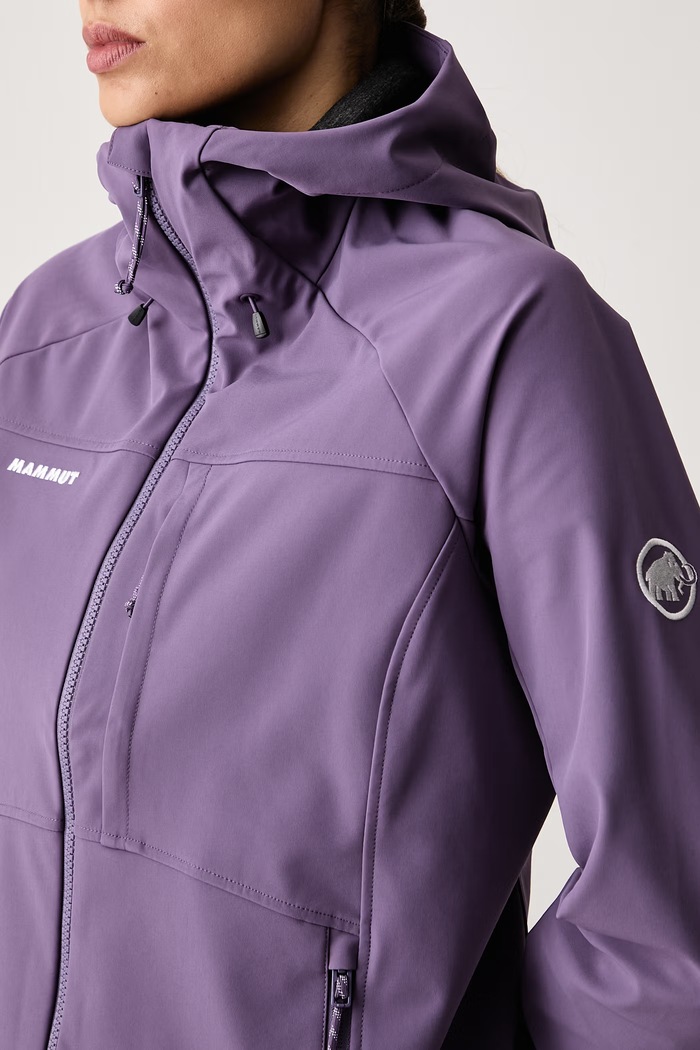 Kurtka trekkingowa damska Ultimate Comfort Mammut 1011.02630 fioletowy