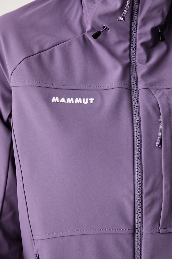 Kurtka trekkingowa damska Ultimate Comfort Mammut fioletowy 1011.02630