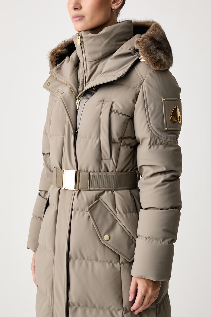 Kurtka puchowa damska MOOSE KNUCKLES M36LP207GS beżowy