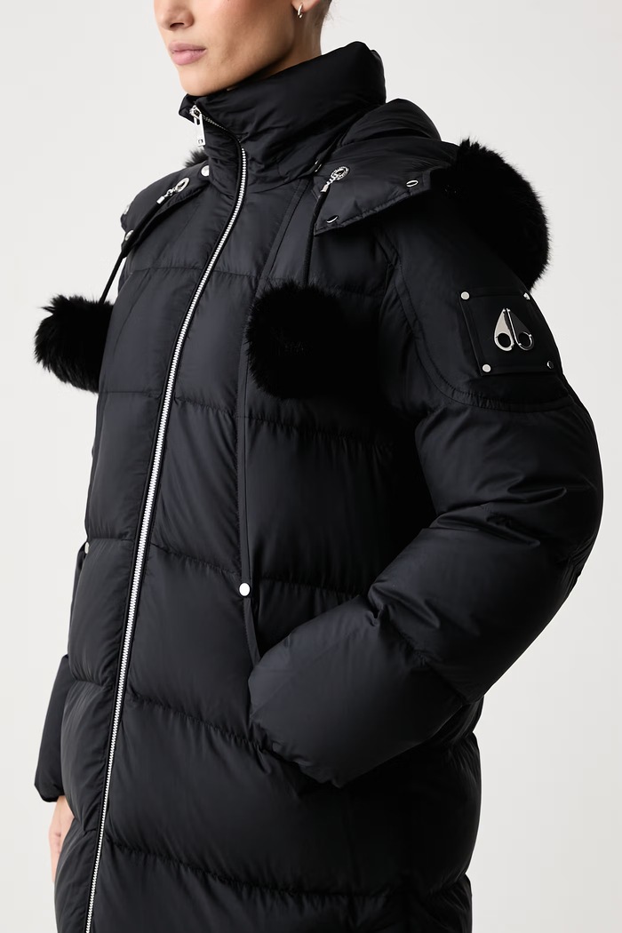 Kurtka puchowa damska MOOSE KNUCKLES M36LP201W czarny