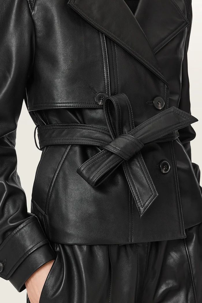 AllSaints Kurtka damska skórzana OKENA W018LF