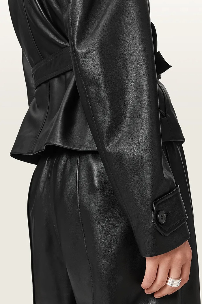 AllSaints Kurtka damska skórzana OKENA W018LF