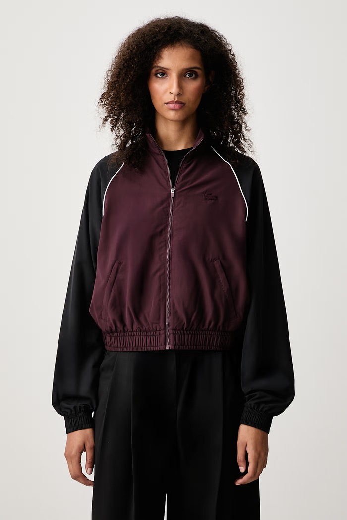 Lacoste Kurtka damska bordowy BF6840.NG2